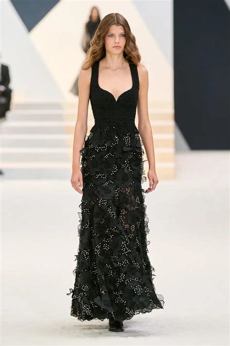 chanel fall act 1 2022|Chanel fall 2022 dresses.